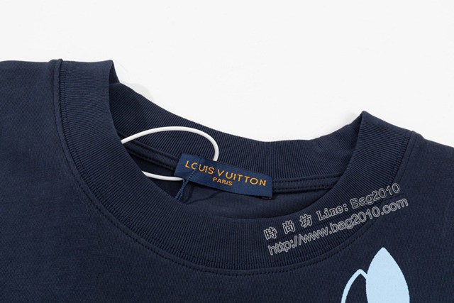 Louisvuitton路易威登Lv專門店2023SS新款印花T恤 男女同款 tzy2901